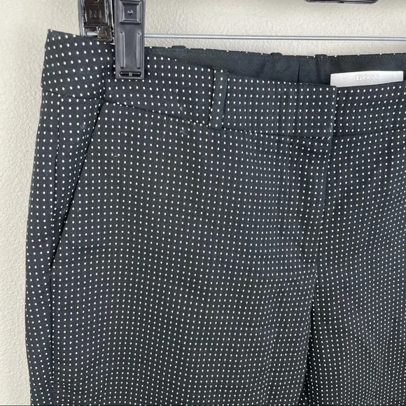 BOSS Hugo Boss Tanitea Cropped Dot Pants Black Business Casual Women’s 4 - Picture 4 of 12